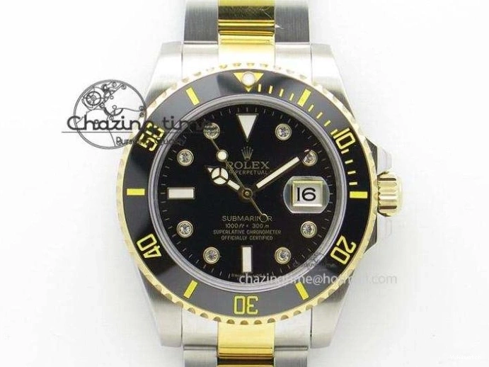 on SS YG DateJust 904L Steel Roman Jubilee Edition Diamonds HZ2236 Bracelet JARF 278383RBR Dial 1:1 Gray Best 31 0404